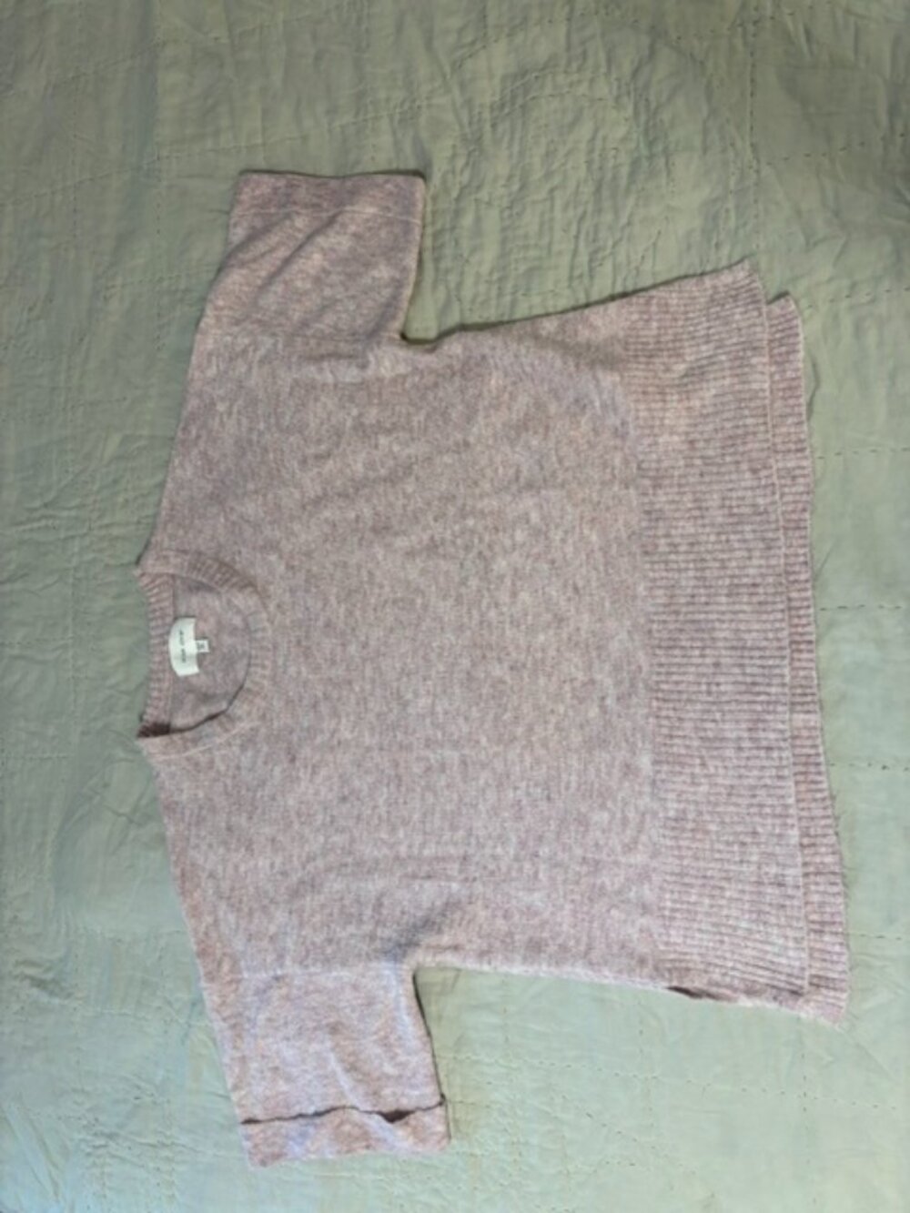 Dear John short sleeve M pink sweater